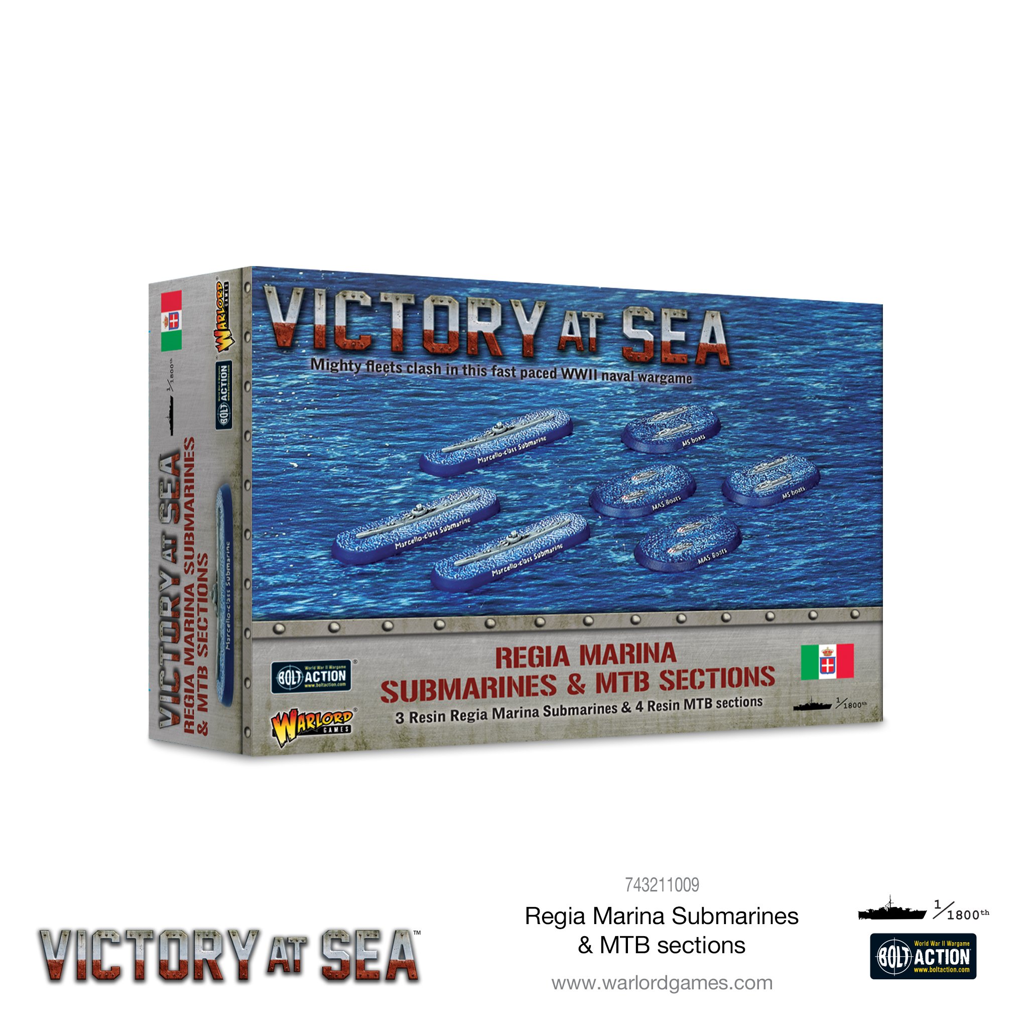 Victory at Sea: Regia Marina Submarines & MTB sections 