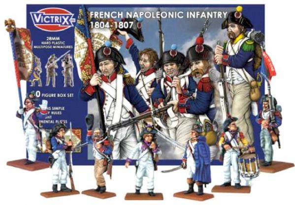 Victrix 28mm: French Napoleonic Infantry 1804–1807 