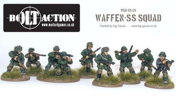 Bolt Action: German: Waffen SS Squad 