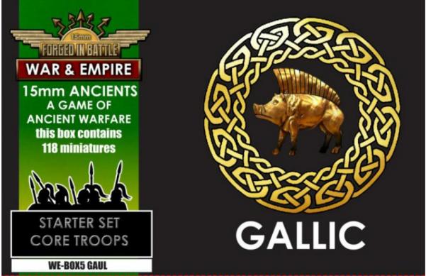 War & Empire: Gallic Starter Set Core Troops 