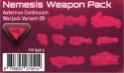 Warcaster: Aeternus Continuum: NEMESIS B WEAPON PACK 