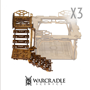 Warcradle Scenics: New Kyoto - Staircase Set - WEXWSA720005 [5060504868099]