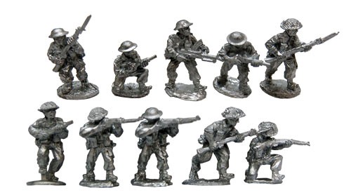 Warfighter World War II: UK Metal Soldier Minis (SALE) 