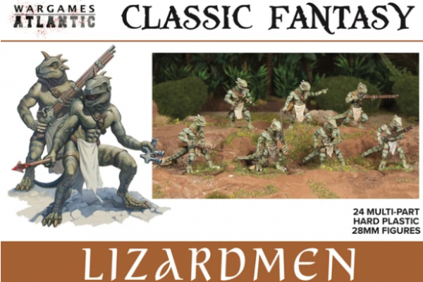 Wargames Atlantic: Classic Fantasy- Lizardmen 