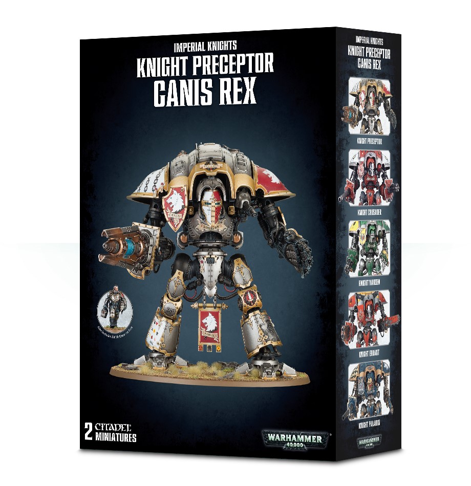Warhammer 40,000: Imperial Knights: Knight Preceptor Canis Rex  