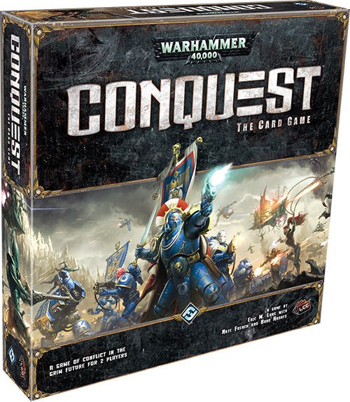 Promo FFG Warhammer 40k Conquest LCG Orks Tournament Deck Box 