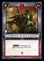 Warhammer Age of Sigmar Champions: 086- Charging Black Knight 