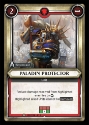 Warhammer Age of Sigmar Champions: 137- Paladin Protector 