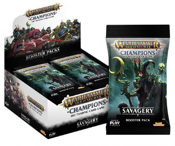 Warhammer Age of Sigmar Champions: Savagery (Wave 3) - Booster Pack (SALE) 