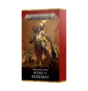 Warhammer: Age of Sigmar: Warscroll Cards: Sons of Behemat (2026) (Sept 26th)