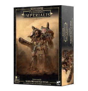 Warhammer: The Horus Heresy: Legions Imperialis:Warlord Titan with Volkite Destructor and Macro-Gatling Blaster