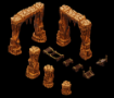 Warlock Tiles: DRIPSTONE BRIDGES -  WKWL 16548[634482165485]