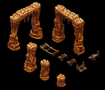 Warlock Tiles: DRIPSTONE BRIDGES -  WKWL 16548[634482165485]