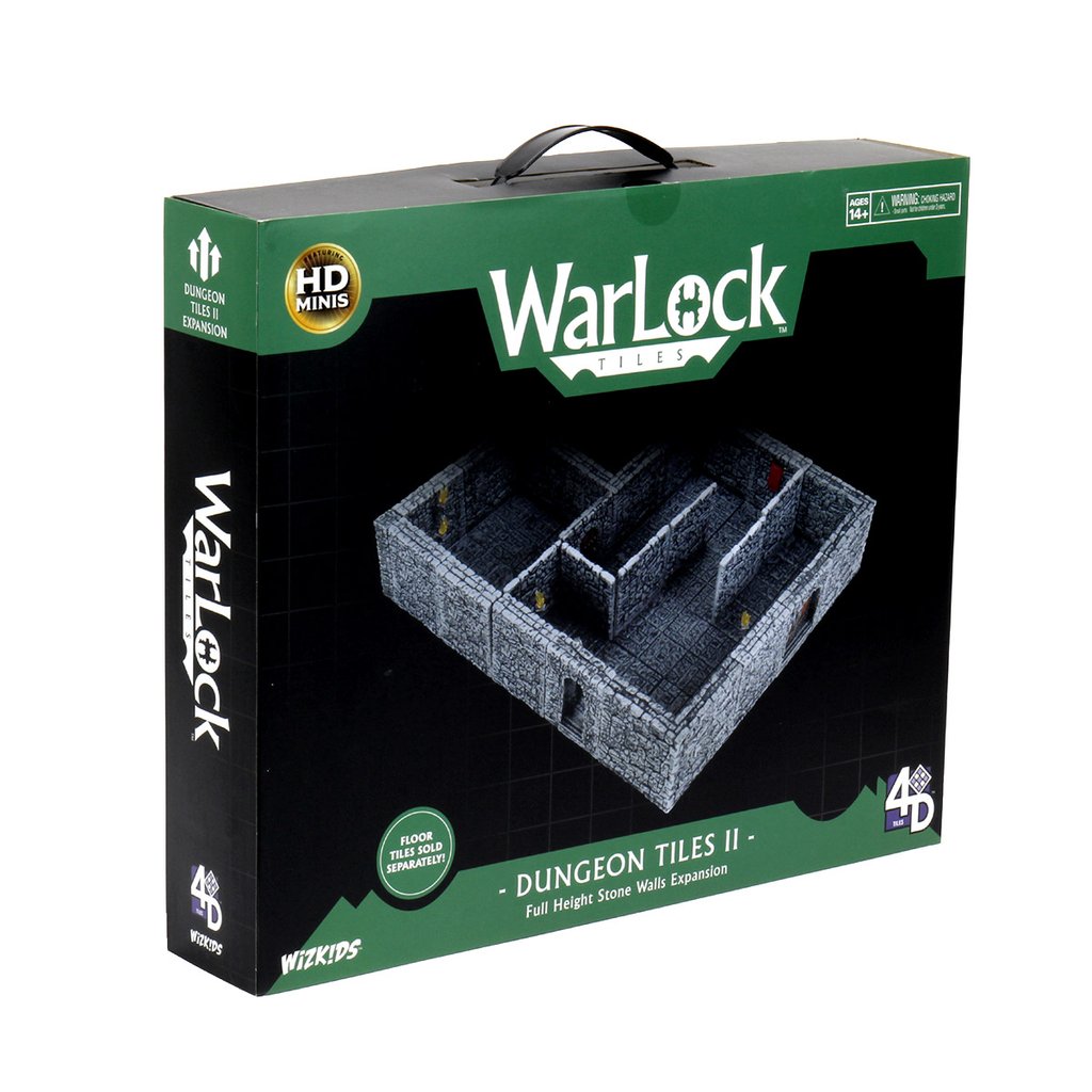 Warlock Tiles: Dungeon Tiles II Expansion- Stone Walls 