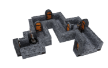 Warlock Tiles: Dungeon Tiles: 1" Straight Walls Expansion - 16517 [634482165171]