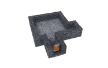 Warlock Tiles: Dungeon Tiles: 1" Straight Walls Expansion - 16517 [634482165171]