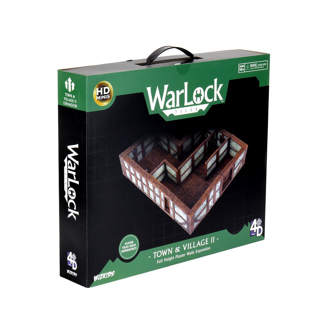 Warlock Tiles: Town & Village II Expansion- Plaster Walls 