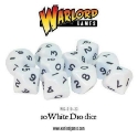 Warlord Games: D10 Dice pack: White 