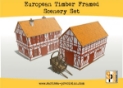 Warlord Games: European Timber Frame Scenery Set 