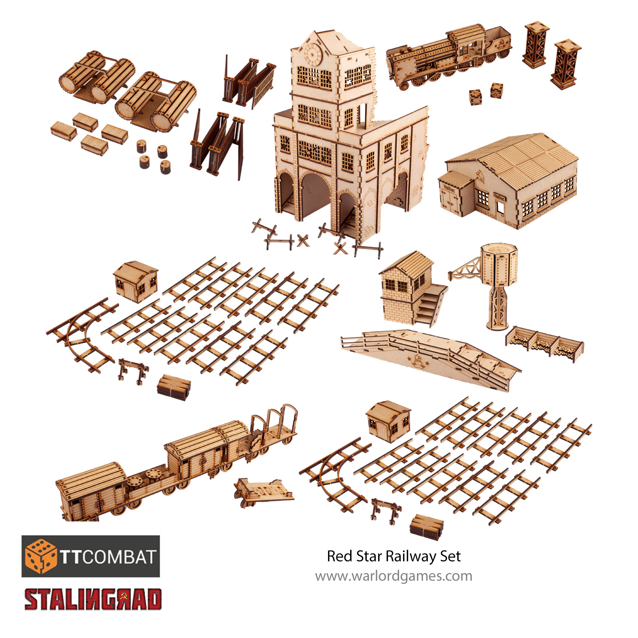 Warlord Games: Red Star Railway Set 