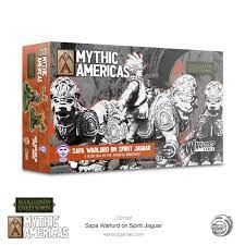Warlords of Erehwon: Mythic Americas- Inca Sapa Warlord on Spirit Jaguar 