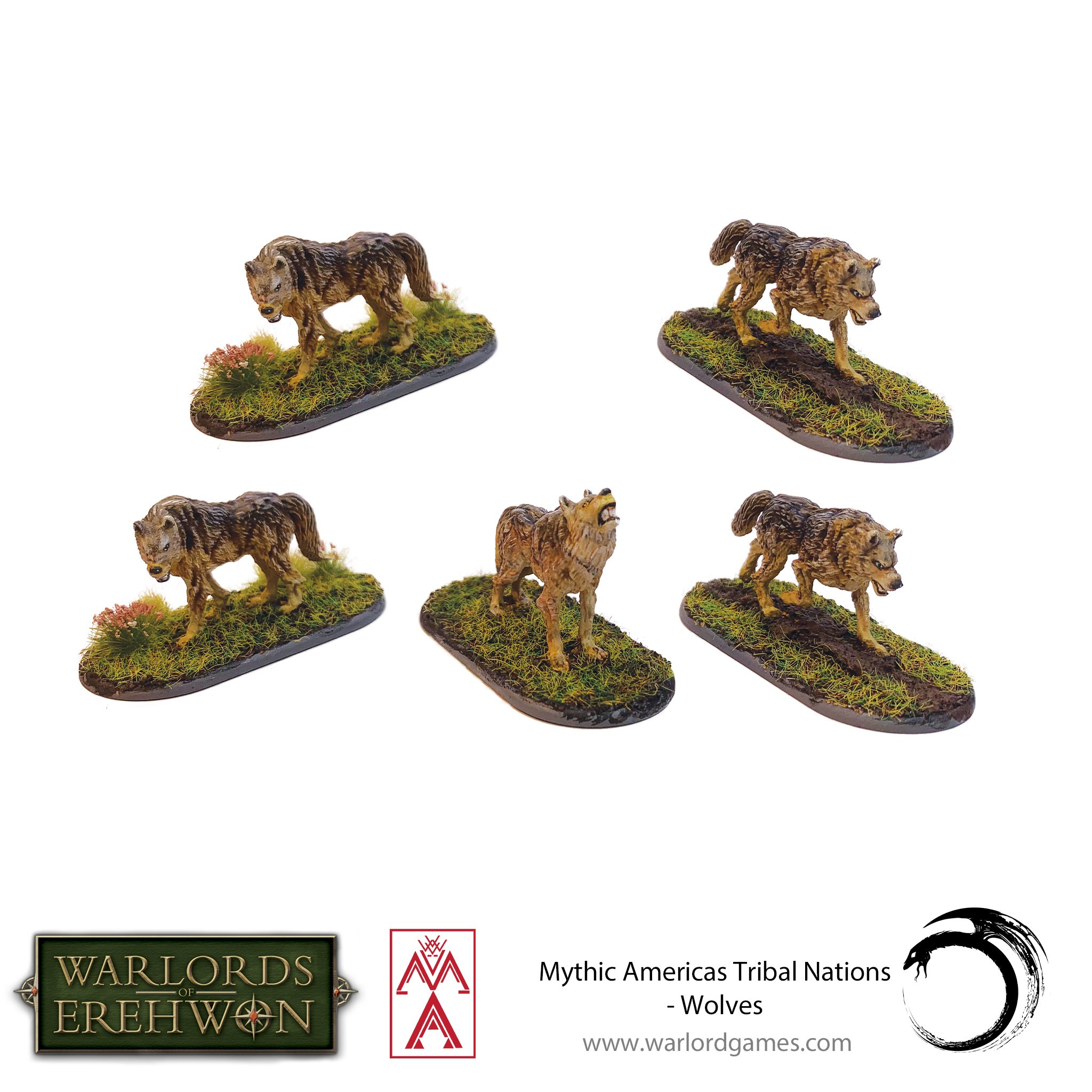 Warlords of Erehwon: Mythic Americas- Tribal Nations: Wolves 