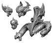 Warmachine (29022): MKIV: Shadowflame: Skylla the Abyssal Fury Warbeast Pack - PIP29022 [875582000027]