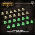 Warmachine: Universal Effect Tokens- Corpse & Soul 