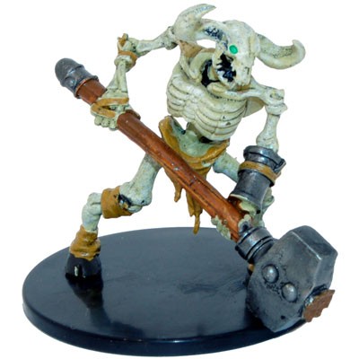 Waterdeep Dungeon of the Mad Mage: #032b Minotaur Skeleton (Warhammer) (U) 