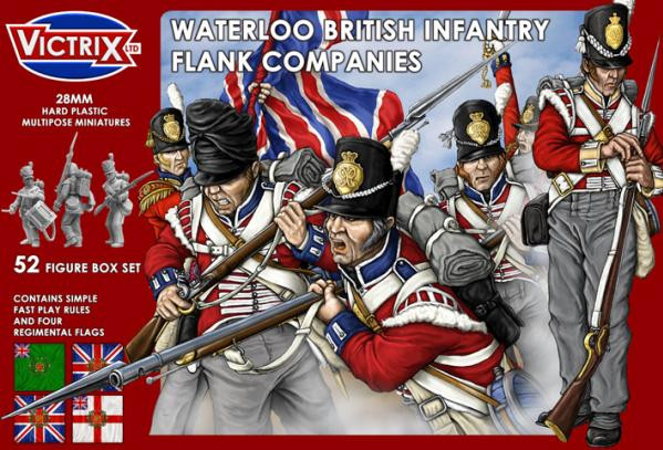 Victrix 28mm: Waterloo British Infantry Flank Companies 