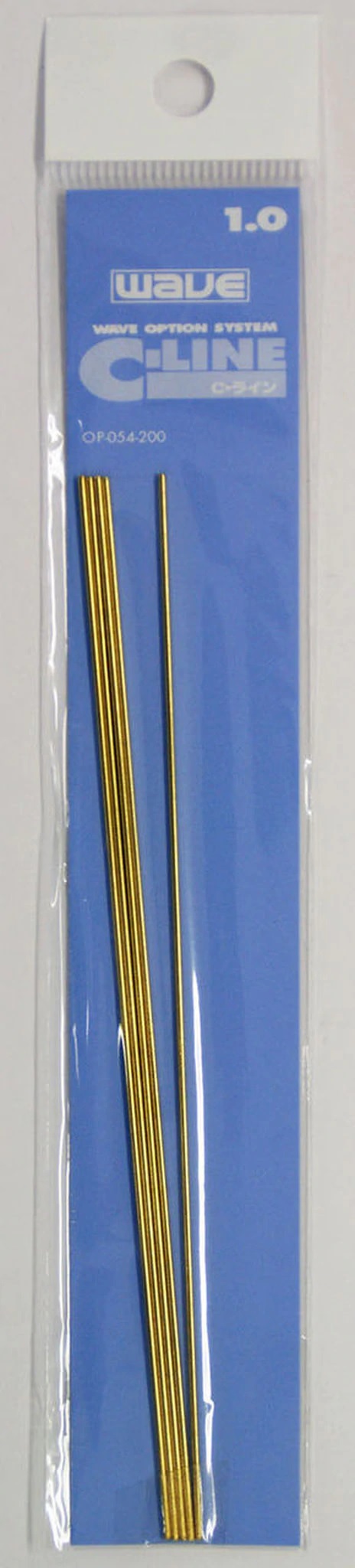 Wave C LINE (1.0mm) - Brass Wire 1.0 mm (3 pack) 