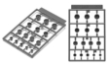 Wave: Option System - Z VERNIER 1 - Mecha Conicle Exhaust Thrusters Enhancement, Small - WAVE-OP708 [4943209117086]