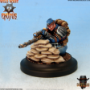 Wild West Exodus Union: Sgt. Bernard Hopkins (Sidekick) - OLM 063005 WEX121112005 [5060504860826]