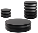 WizKids Deep Cuts: Black Round Bases Assorted (12ct)  