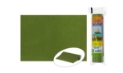 Woodland Scenics: Scene-A-Rama: ReadyGrass Green Vinyl Mat - Small Roll  