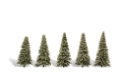 Woodland Scenics: Woodland Classics: Blue Needle- 5 Trees 