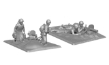 Zvezda Military 1/72 Scale: Soviet Machine-gun With Crew (Winter Uniform) - 099-6220 ZVE6220 [4600327062208]