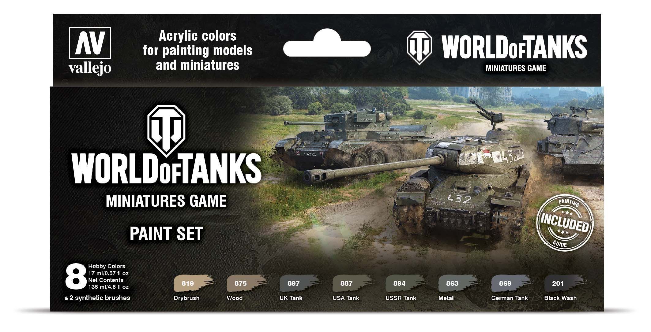 World of Tanks Paint Set 