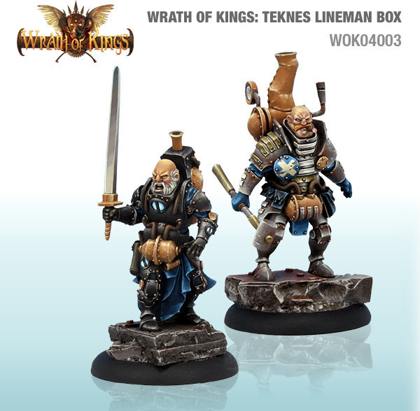 Wrath of Kings House of Teknes: Lineman Box 1 (SALE) 