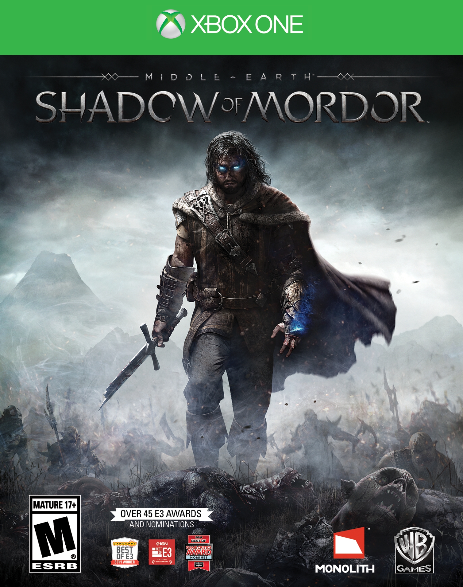 XBOX ONE: Middle Earth Shadow Of Mordor 