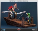 Zelda Skyward Sword: Link VS Scervo Diorama 
