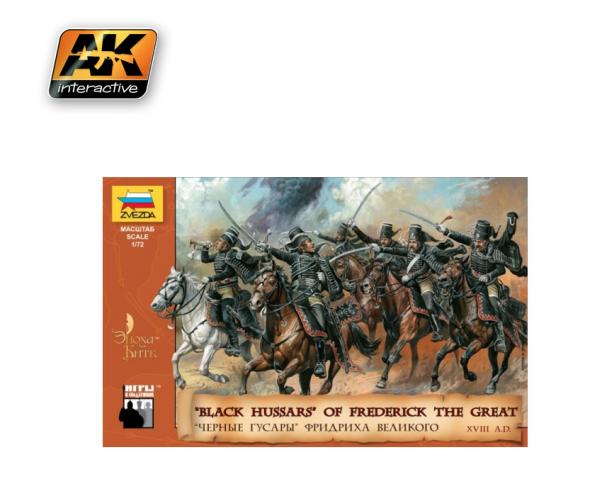 Zvezda Historical 1/72 Scale: Black Hussars of Frederick II 