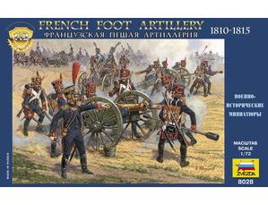 Zvezda Historical 1/72 Scale: French Foot Artillery 1810-1815 