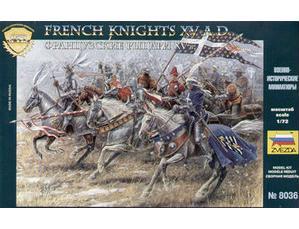 Zvezda Historical 1/72 Scale: French Knights 
