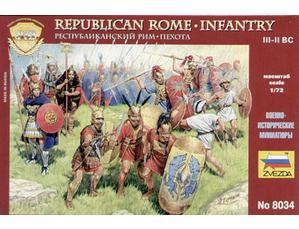 Zvezda Historical 1/72 Scale: Roman Republican Infantry 