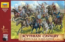 Zvezda Historical 1/72 Scale: Scythian Cavalry 