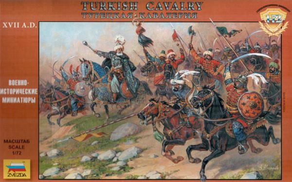 Zvezda Historical 1/72 Scale: Turkish Cavalry 