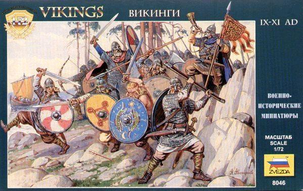 Zvezda Historical 1/72 Scale: Vikings 