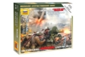Zvezda Military 1/72 Scale: Snap Kit: Soviet Machinegun Crew 1941 