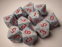 Chessex (25100): D10: Speckled: Air 